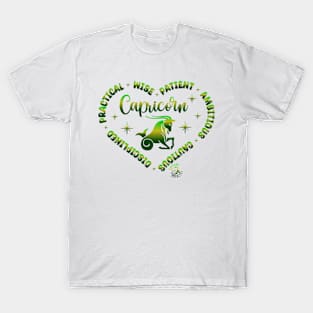 Capricorn Zodiac Tshirt T-Shirt